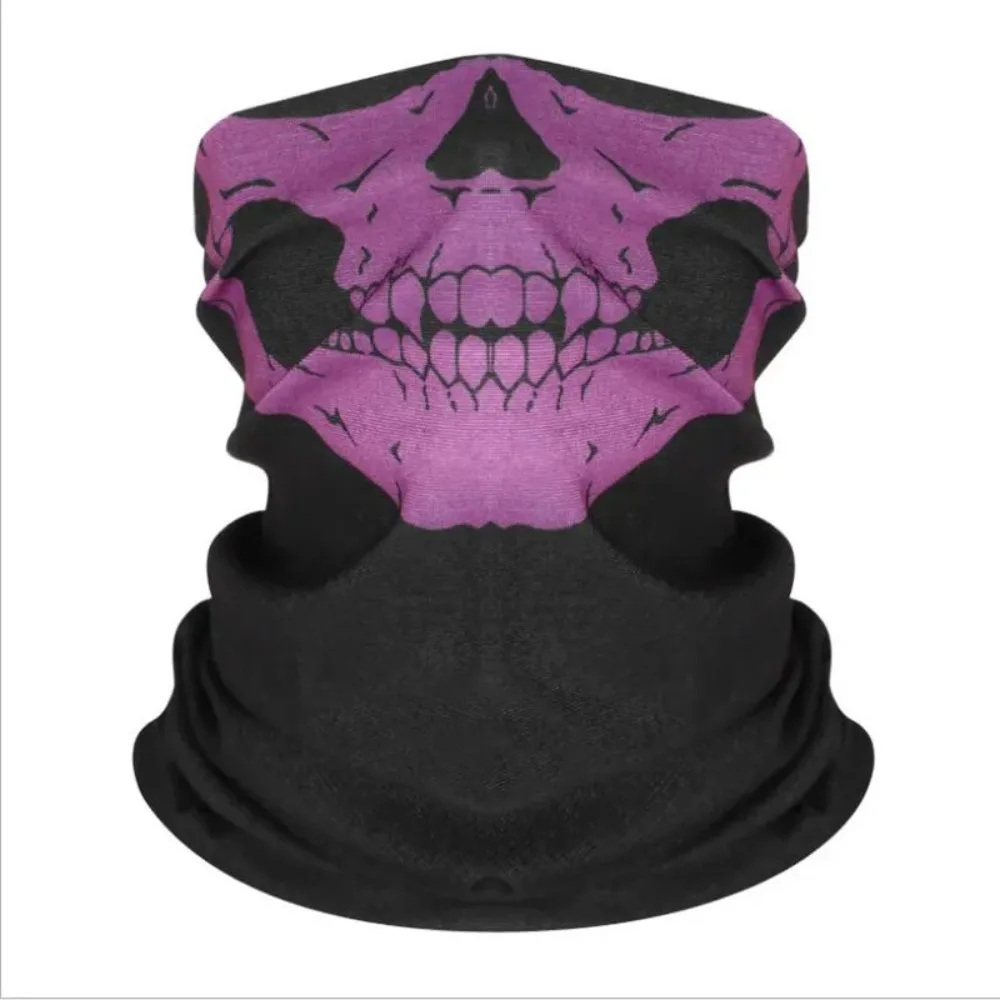 New Scarf Skull Men Balaclava Windproof Breathable Ski Mask Cover Face Cycling Caps