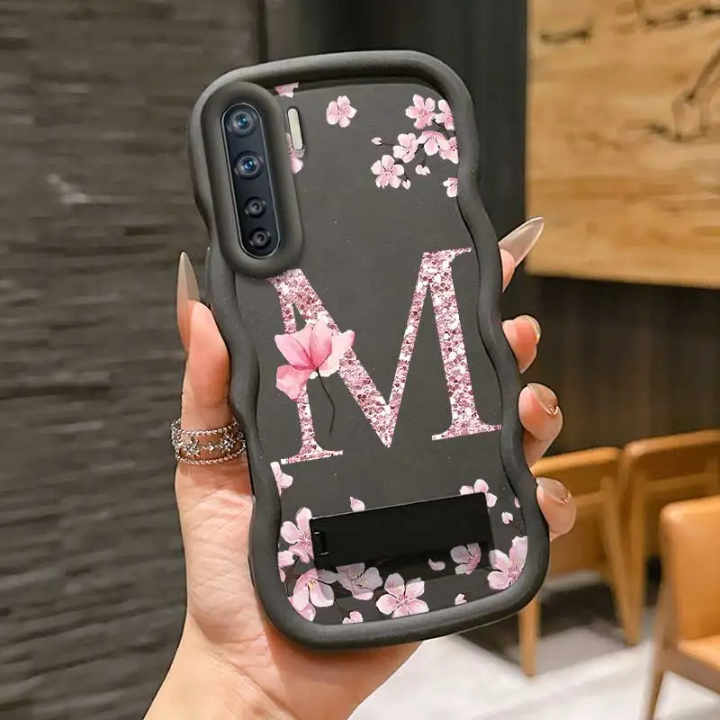 Casual romântico sakura m design flexível caso elegante e suporte de proteção feito para oppo f15 ideal para reno f a 1 21 55 8 5 17