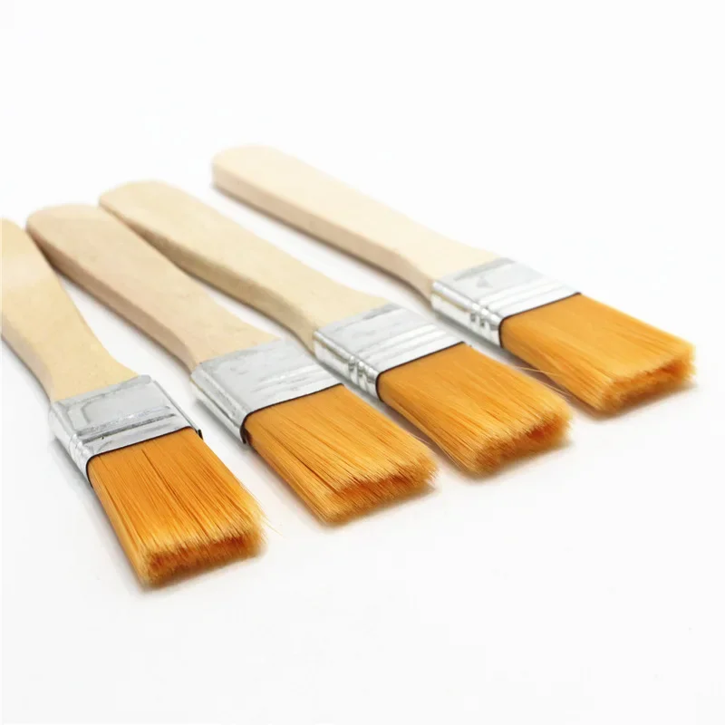 3pcs Wooden Brush Computer Motherboard Dust Removal Keyboard Cleaning Mobile Phone Maintenance Tool Paint Brush Cleaning Brush