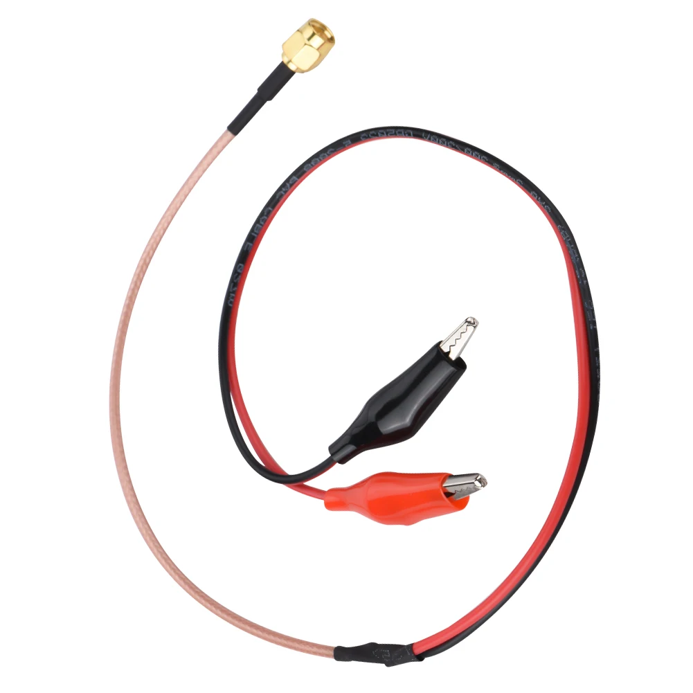 RF Connection Cable Testing Cable Testing Wire Radio Frequency Connection Cable Red Black Test  Testing Wire 52cm