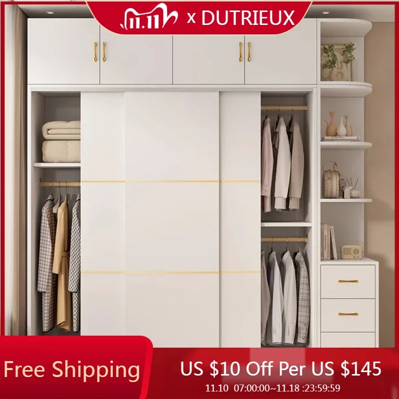 

Display Wooden Wardrobe Drawers Cupboard Organizer Storage Closet Armable Simple Cheap Exterior Armario Lounge Suite Furniture