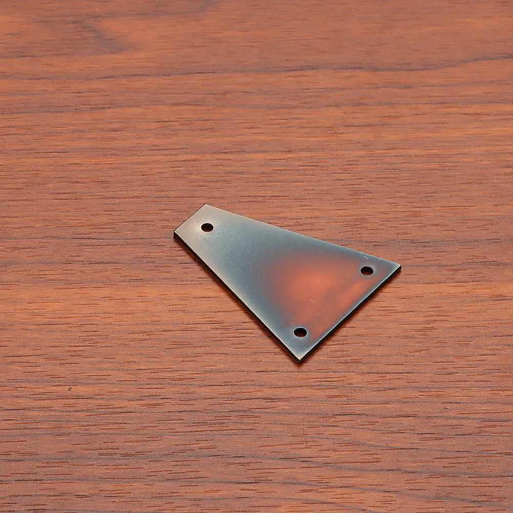 Metal Triangle Guitar Truss Rod Cover Stylish Classic Replacement Cover for Electric Folk Guitar Truss Rod Accessories