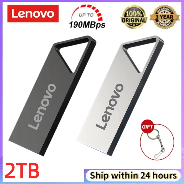 Флеш-накопитель Lenovo, металлический Usb 3,0, 1 ТБ