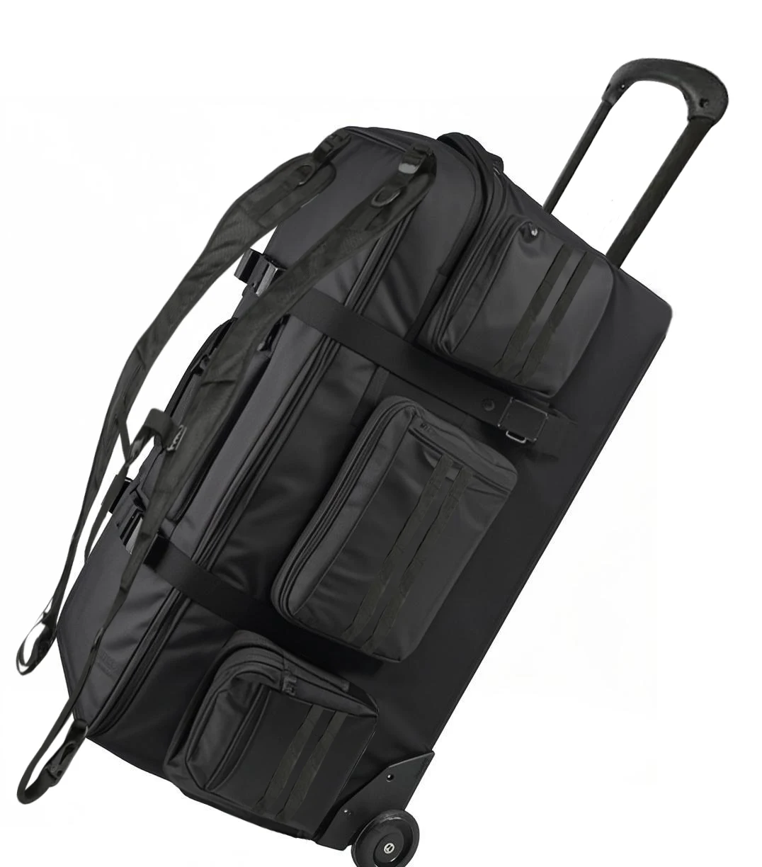 

Expand Roller Paintball Wheeled Deployment Trolley Duffel Bag Extra Large Travel Black Hunting Tactical Trolley Bag