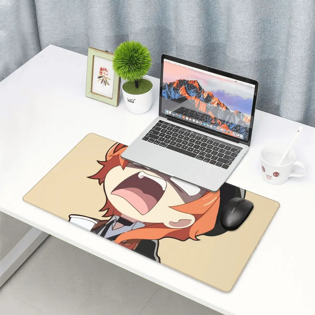 

Large Mouse Pad Chuya Nakahara Bungo Stray Dogs Anime Gamer PC Laptop Mats KeyboardAccessories Desk Mat