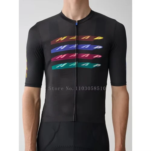 Imagen 2 del producto Jersey de ciclismo para hombre de manga corta Pro Team MTB ropa de bicicleta de carretera camisetas de bicicleta transpirables 2025 ropa de bicicleta de montaña