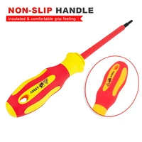 10Pcs Interchangeable Blade VDE Insulated Screwdriver Set with Case Magnetic 500V Home and Professional Use Electricians Tools 3