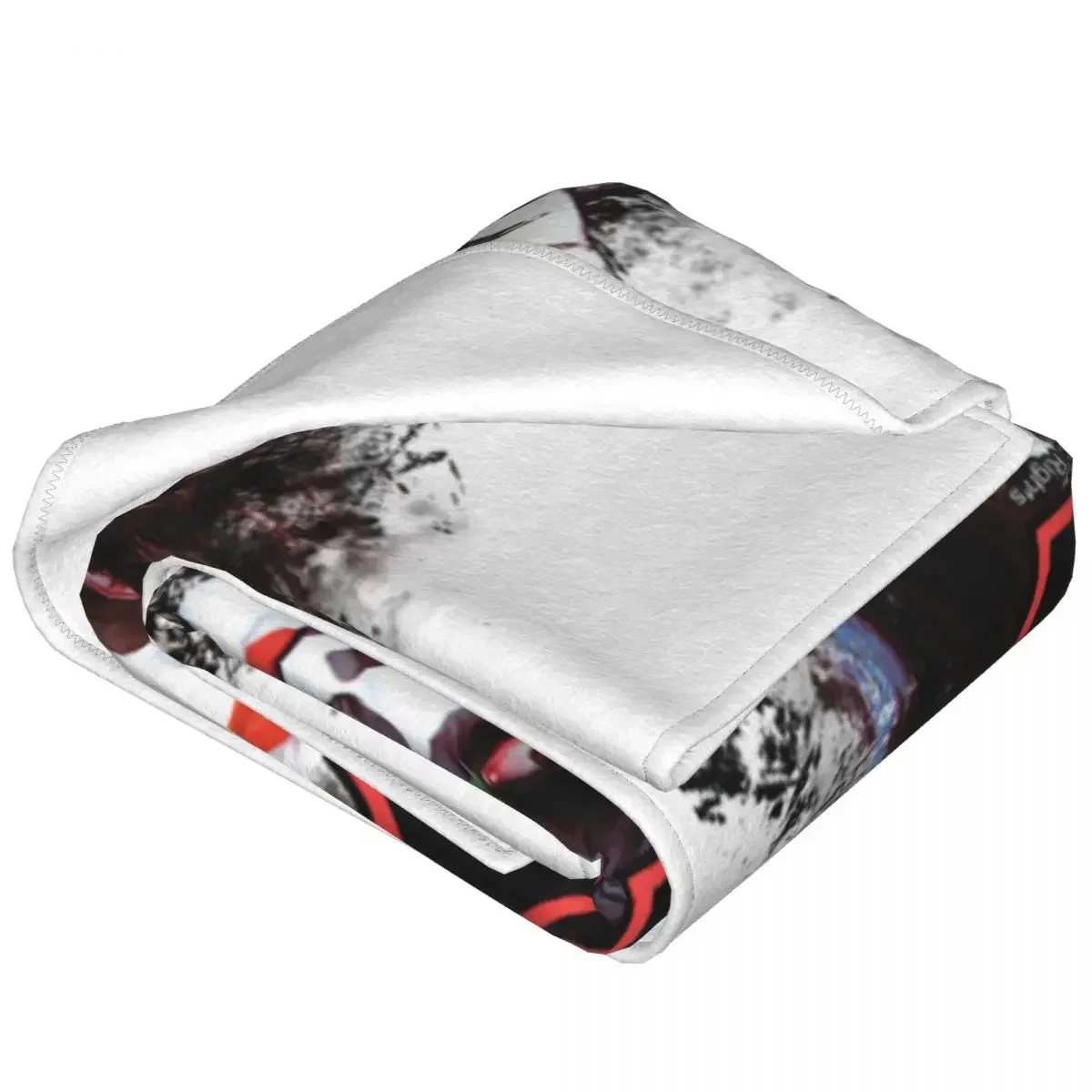 Kiss Music Band Flannel Blankets Quality Soft Warm Members Faces Throw Blanket Autumn Camping Couch Bed Graphic Bedspread