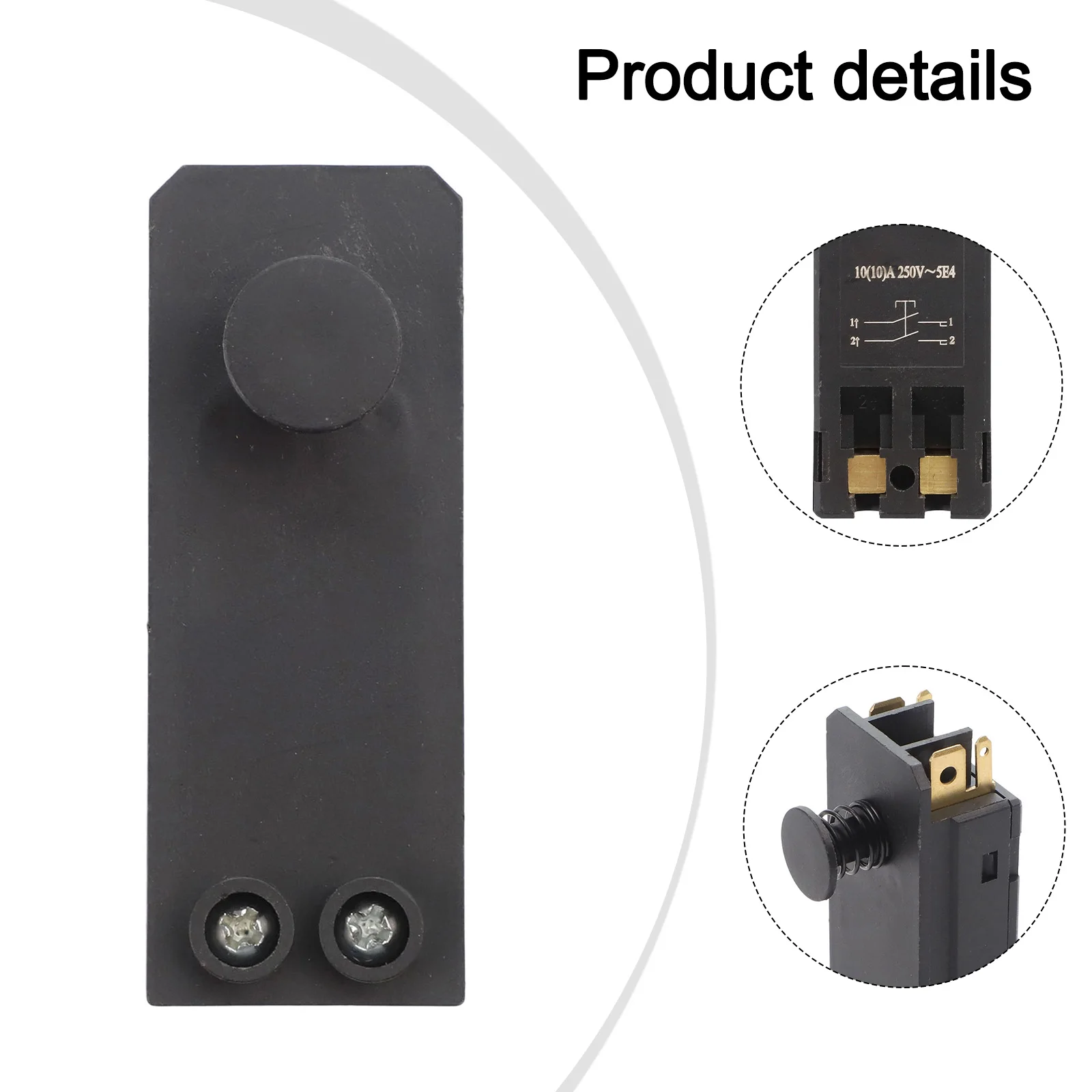 1 Piece Switch 1617200048 for Bosch Electric Hammer Component to Support Long Term Use of Power Drilling Equipment