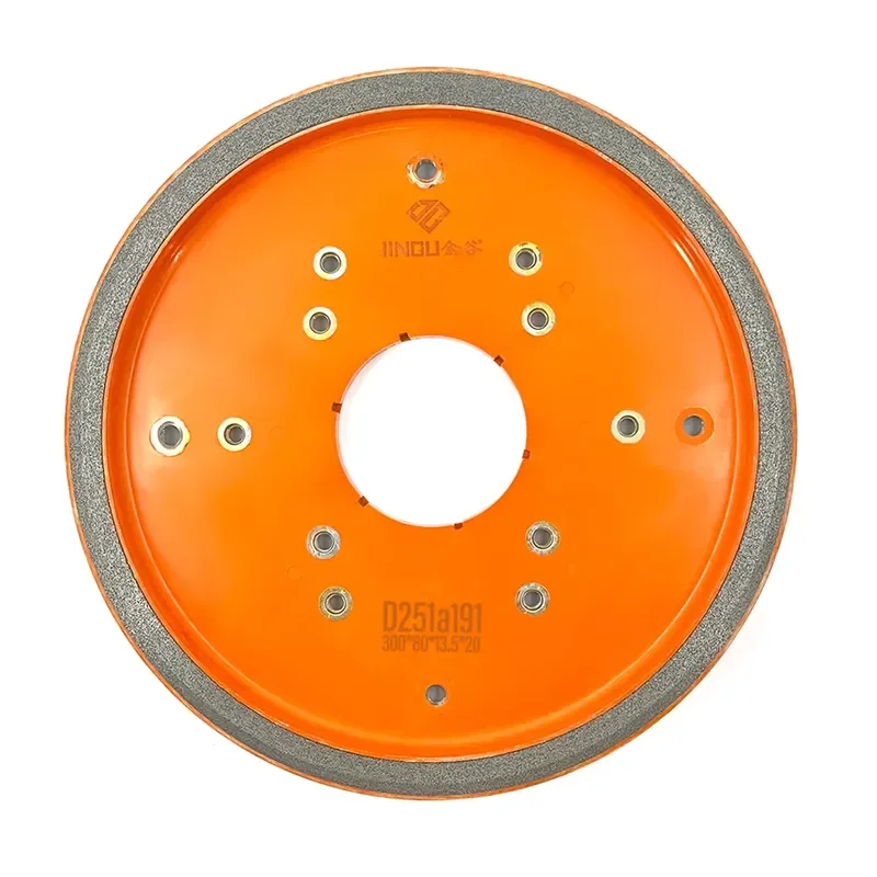 300mm High Hardness Abrasive Disc Dry Grinding Wheel with Patented Spherical Pores & Steel-Plastic Structure for Concrete