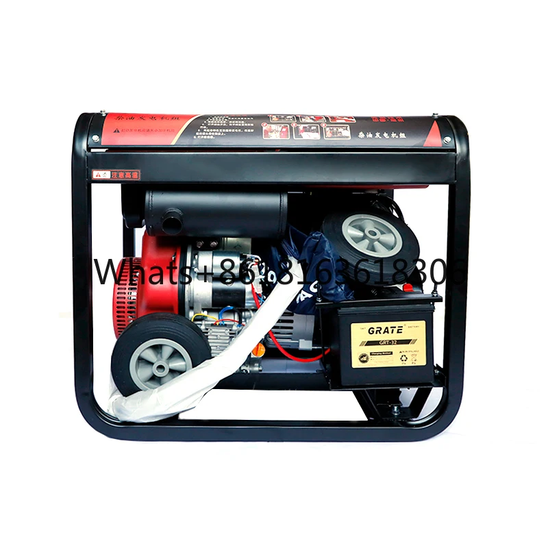 

Power Generators Single Phase manufacture Generator mini portable gasoline generator 5kw