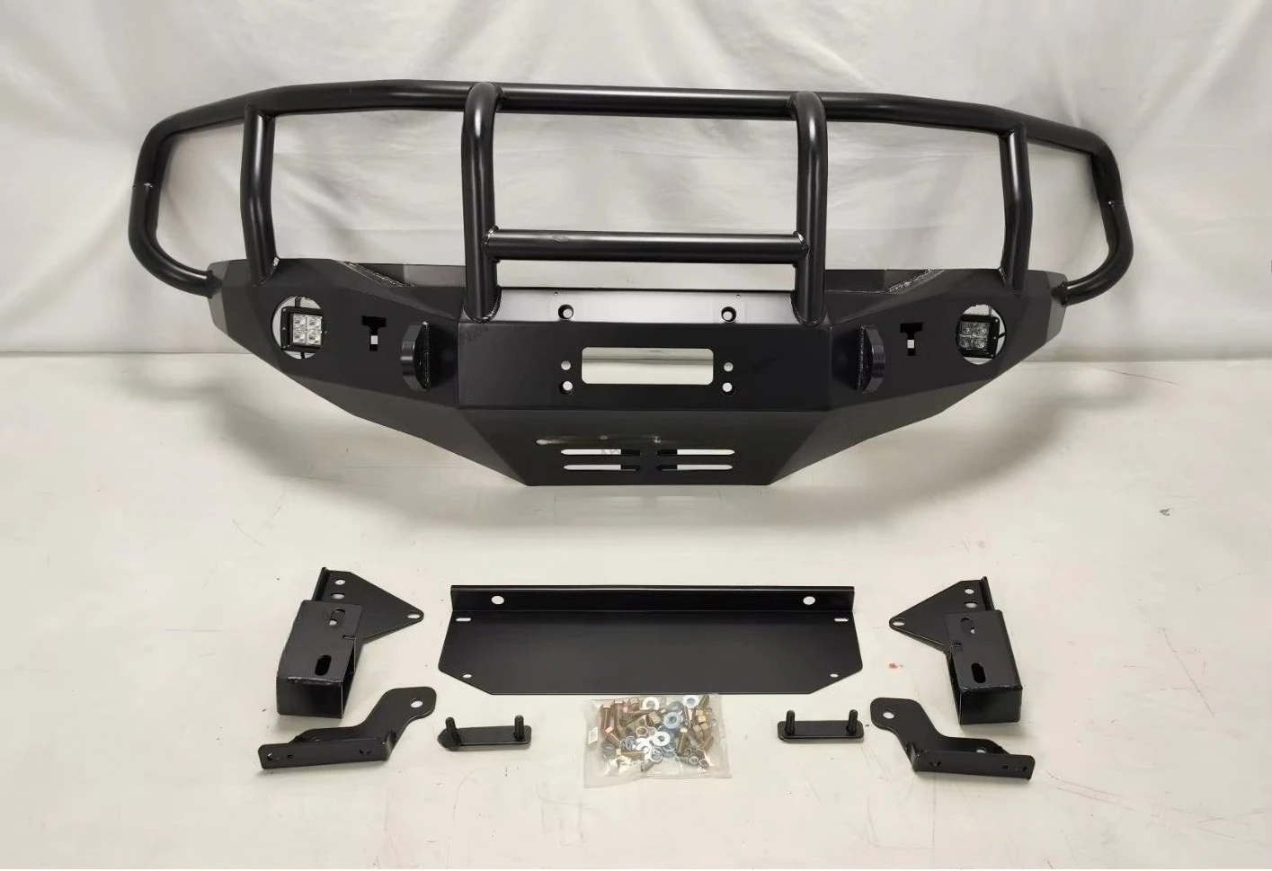 Off-road Heavy-Duty Rescue Winch Bull Bar for FJ Cruiser