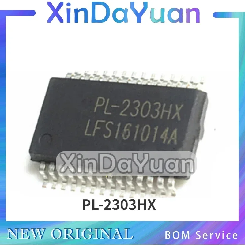 10 pcs PL-2303HX PL2303 PL2303HX  SSOP-28  Serial Converter Chip