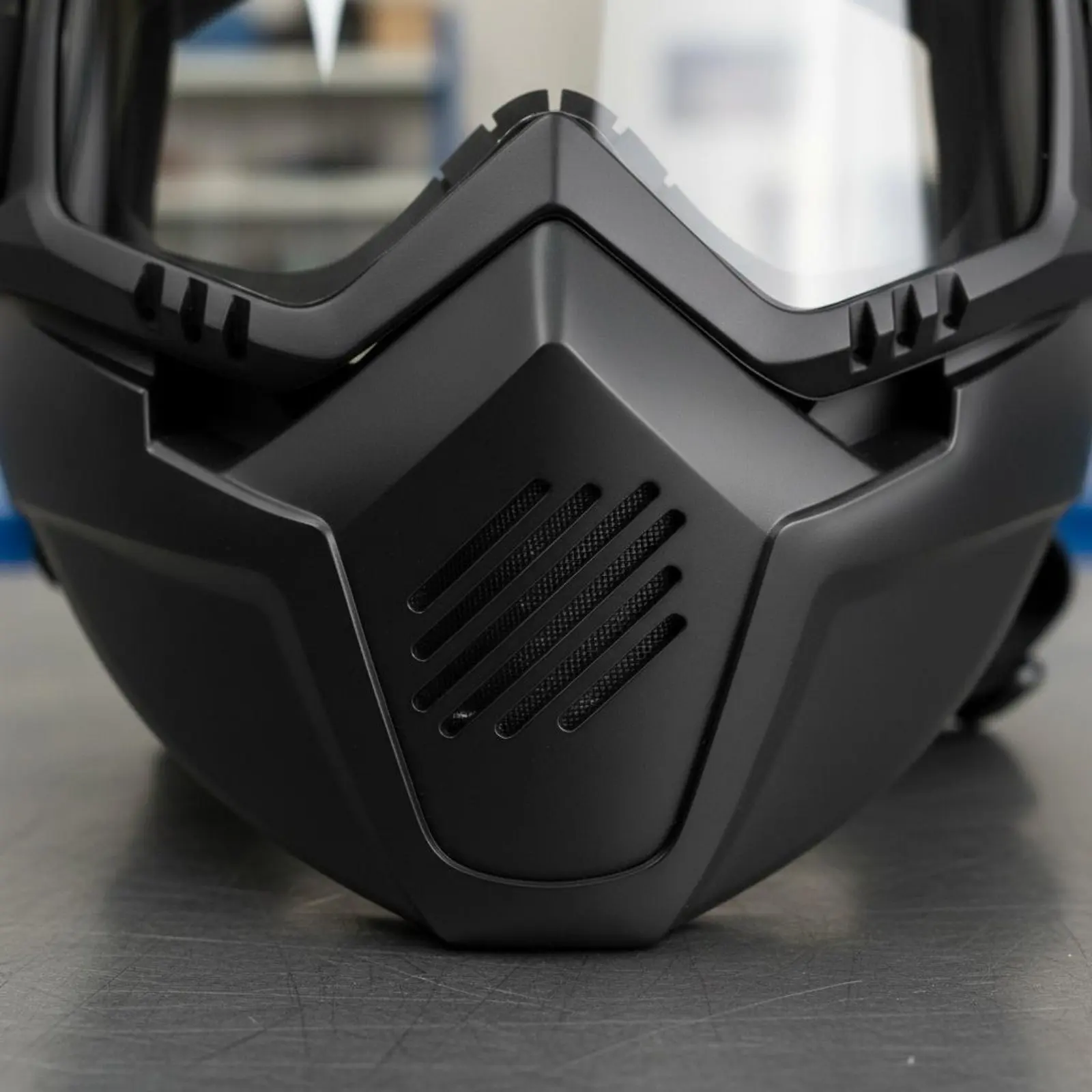 Electric Soldering Mask Vented Full-Face Soldering Mask Safety Gear Shock Resistant Comfortable Wear