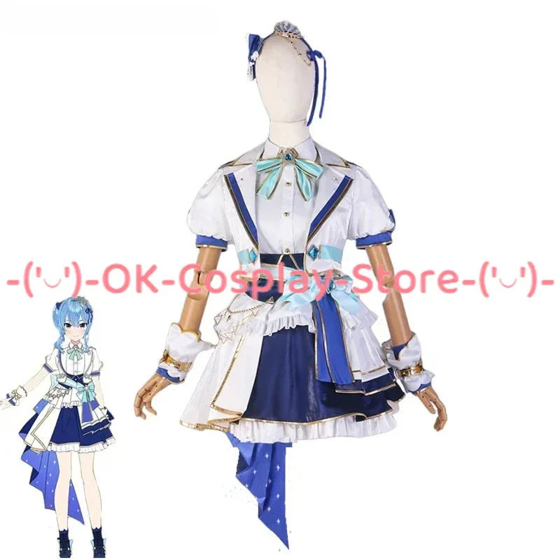 

Hoshimachi Suisei Cosplay Costume Women Cute Dancing Dress Anime Clothing Halloween Carnival Uniforms Custom Made