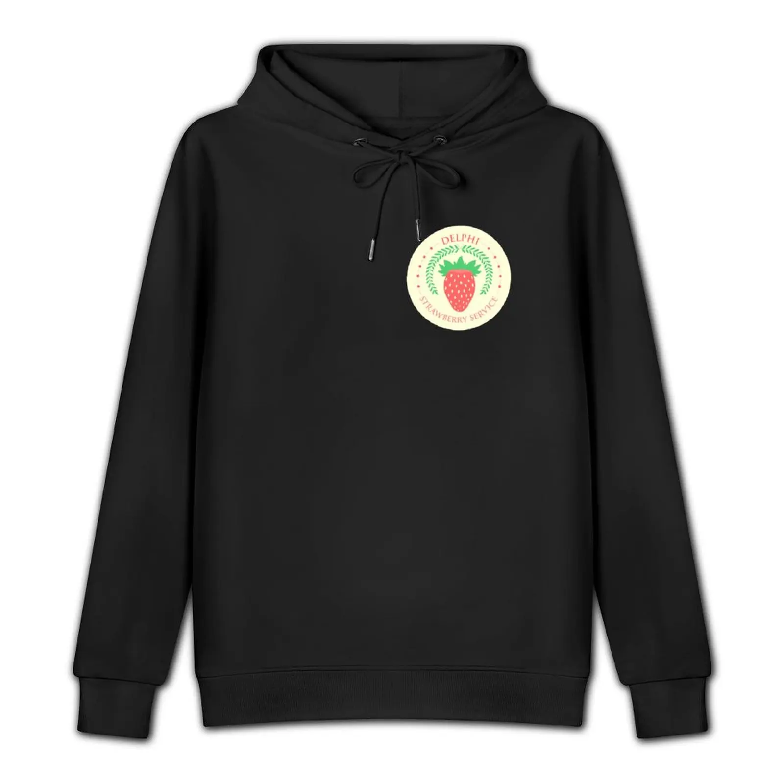 Camp Half Blood Delphi Strawberry Service (color) Pullover Hoodie men clothes men's autumn clothes graphic hoodies