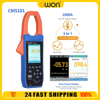 OWON CMS101 Three In One 1000A AC/DC Clamp Teter+Digital Oscilloscope Bluetooth Recorder Function NCV Multifunction Meter