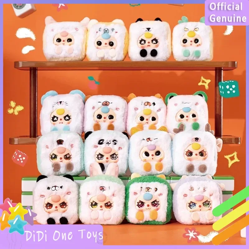 

Новая оригинальная серия Baby Three Mahjong, модная слепая коробка, милая кукла, сумка, подвеска, украшение, коллекция игрушек, модель для девочек, подарок на день рождения