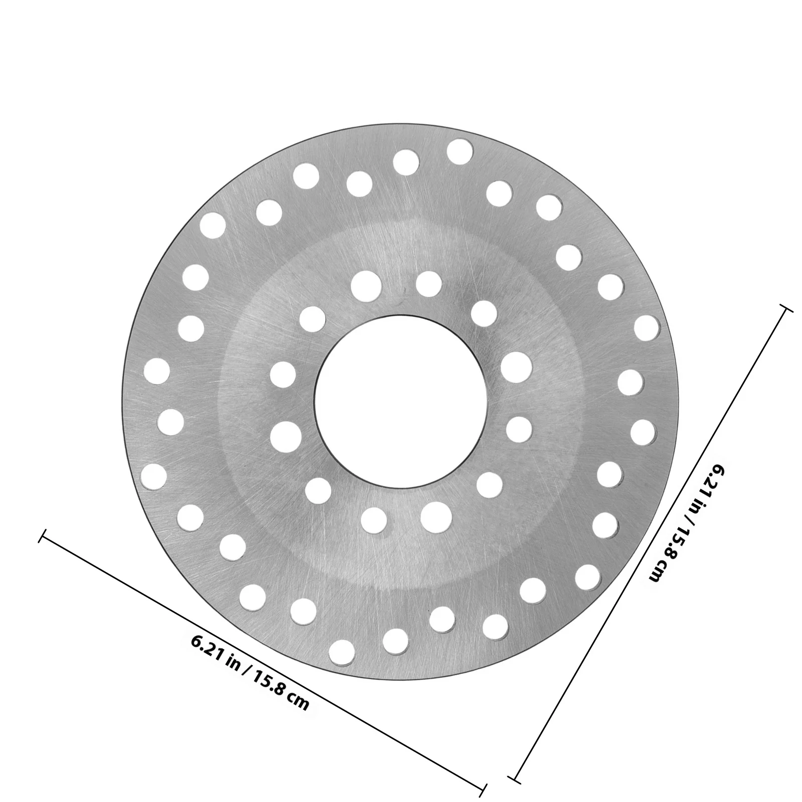 ملحق قرص الفرامل يناسب 50Cc 70Cc 90Cc 110Cc 125Cc سكوتر دراجة نارية مكبح قرصي موثوقية طويلة الأمد كبح مستقر #5