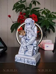 Neighborhood monkey incense burner daily trend ceramic aromatherapy NBHD trendy ornaments skull incense holder