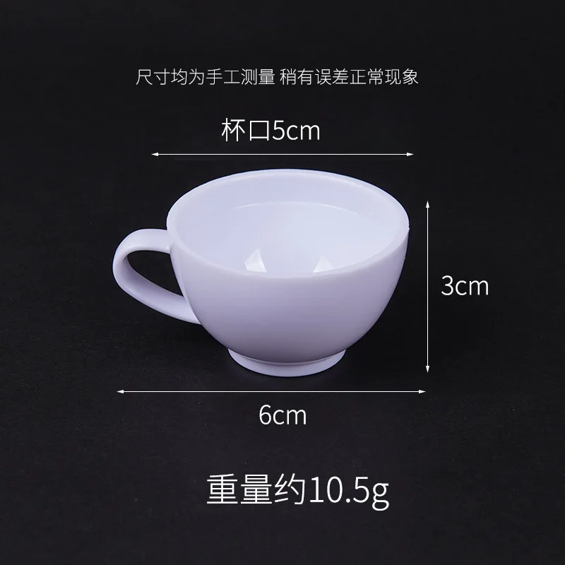 Mini Coffee Cup Tools Food Drink Water Cups Model Porcelain Mugs Miniatures Dollhouse Decorations Toys Doll Accessories Decor