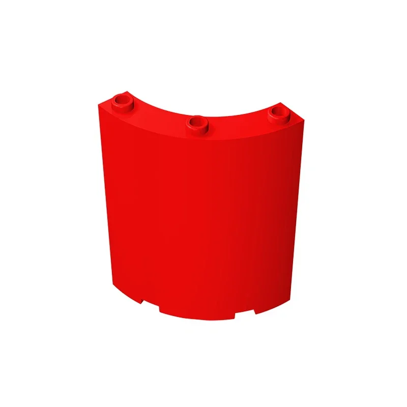 Senbo GDS-774 WANDELEMENT 4X4X6 ROND compatibel met lego 30562 46361 kinderen DIY Educatieve Bouwstenen Technische