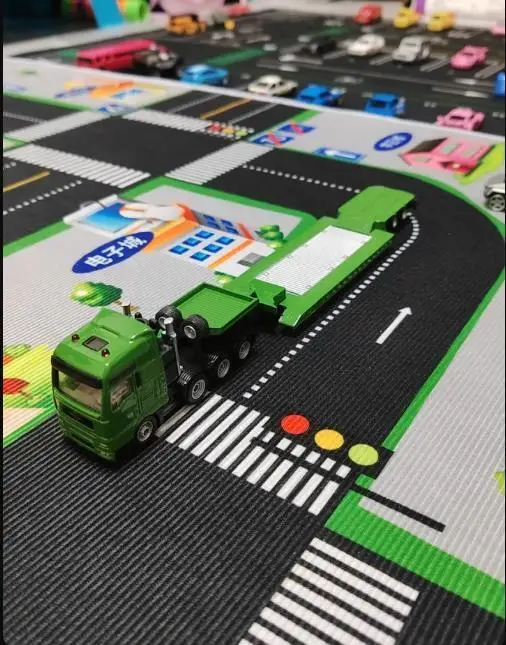 1/87 New Arrival Special Price Diecast Metal American Transport Truck Model Furniture Display Collection Toys For Children