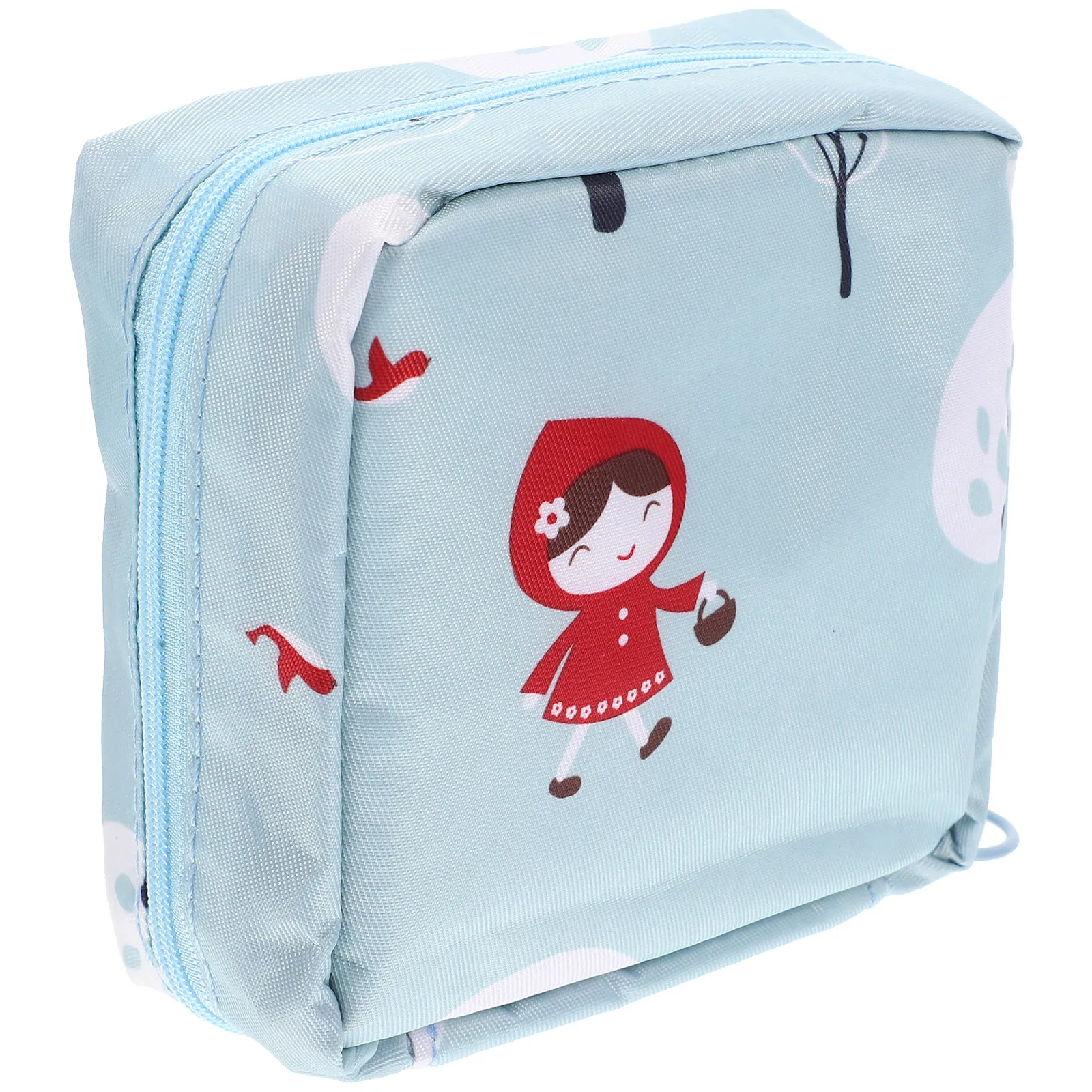 Convenient Multi-Function Period Pouch for Sanitary Napkins Tampon Holder Portable Compact Reusable Lovely Delicate Daily Use
