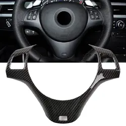 ABS Car Steering Wheel Button Decoration Frame Trim For BMW 1 3 Series E82 E84 E87 E90 E92 E93 2004-2012 Interior Accessories