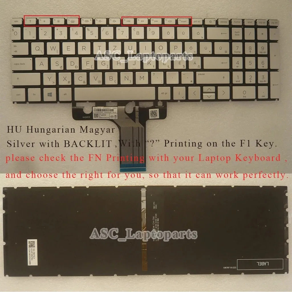 Italian Russian US Korean LA Keyboard for HP 15-fd 15-fd0000 15-fd1000 15-fd0010nr 15-fd0081wm 15-fd0083wm 15-fd0056nr BACKLIT