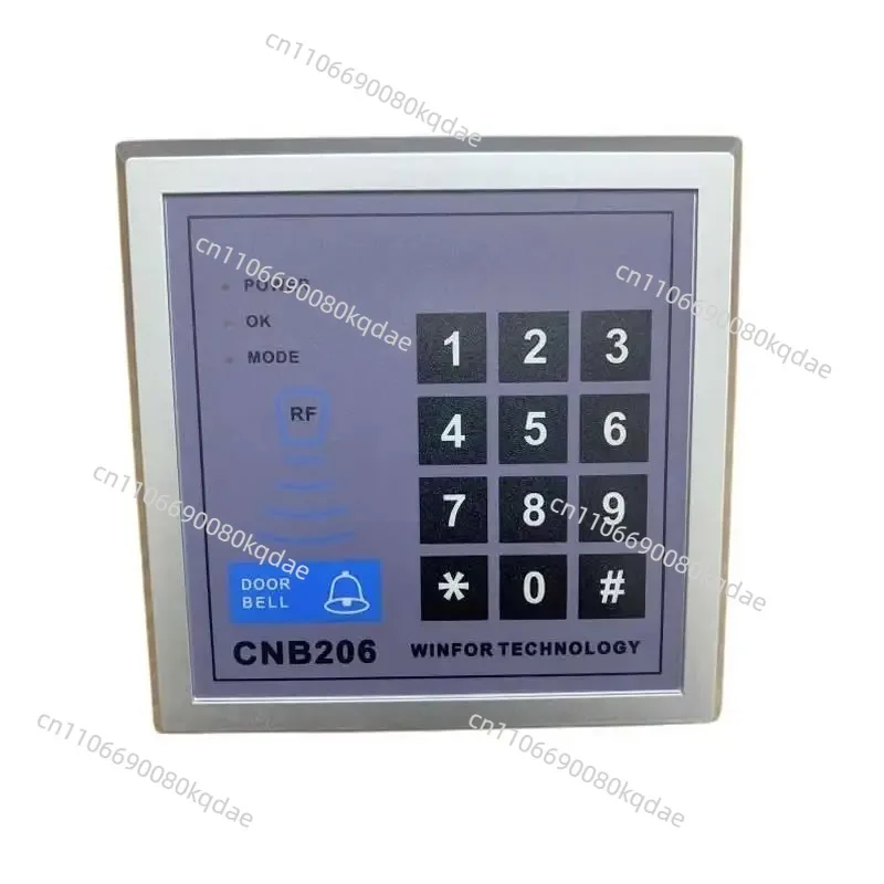 CNB206 Access Control Keypad Panel, RFID Card & Password Unlock All‑in‑One Access Controller Unit