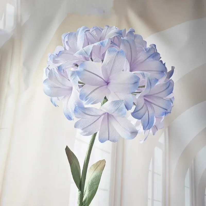 

Large Paper Flowers Lily Artificial Flowers Wedding Decoration Garden Home Decoration Table Decorations and Accessories