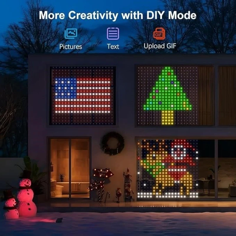 

Cortinas Led Inteligentes USB Led Smart Curtain Lights Bluetooth App String RGB DIY Lights оконная занавеска украшение спальни
