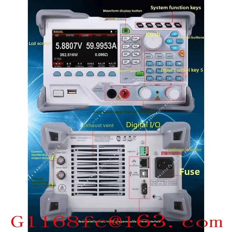 DL3021 Programmable DC Electronic Load DL3031A/DL3021A/DL3031 Upgradeable Options