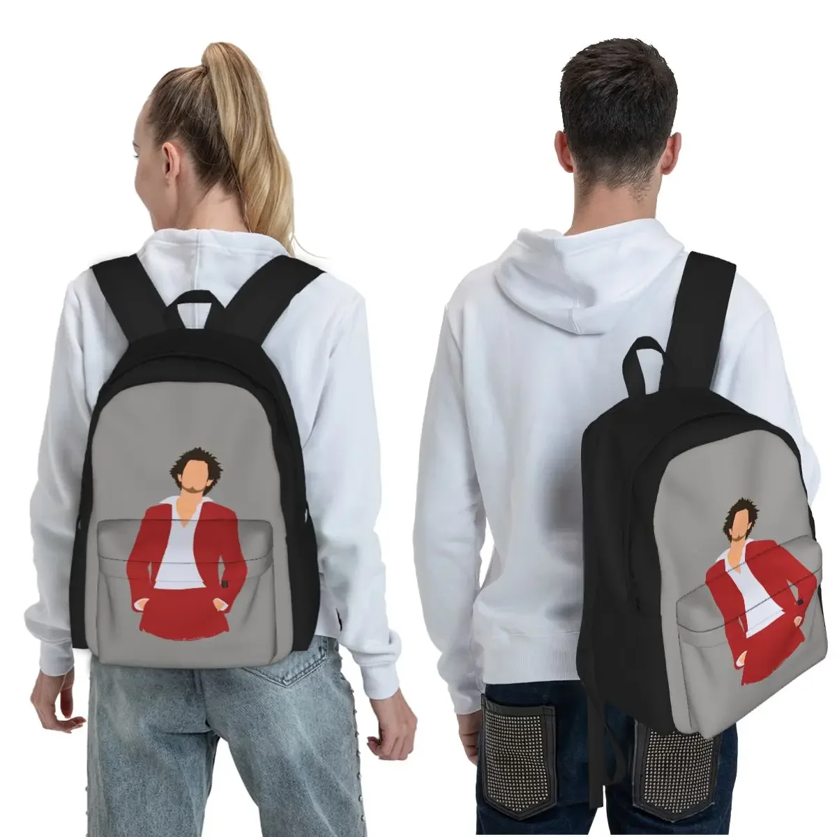 Yakuza Like A Dragon Ichiban Kasuga Kazuma Kiryu Student Backpack School Bag for Men Women Fashion Bookbag Shoulder Bags
