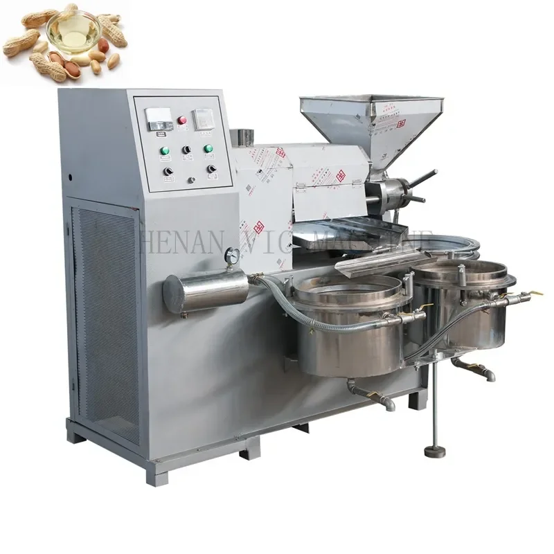 Auto รวม Sesame ถั่วเหลืองมะพร้าว Avocado ปาล์มเคอร์เนลถั่วลิสง Flaxseed Moringa น้ํามันเมล็ดทานตะวัน Expeller กรองเย็น