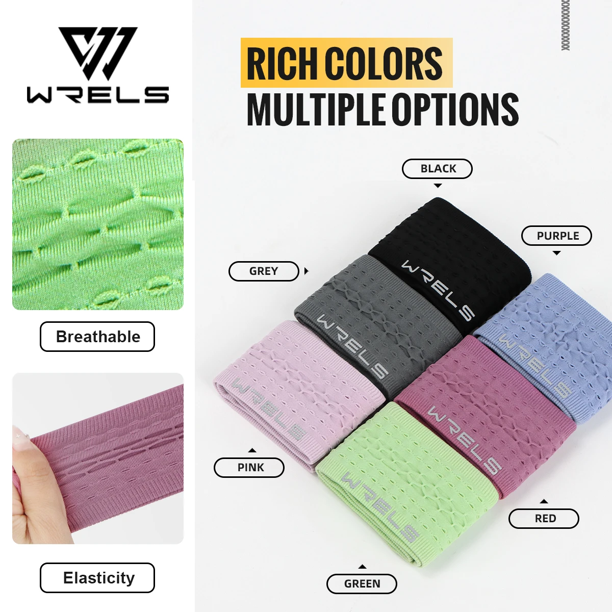 1pc Sport Headbands for Men Women Non-Slip Moisture Wicking Workout Sweatband Fitness Running Cycling Football Yoga Hairband - Image 5