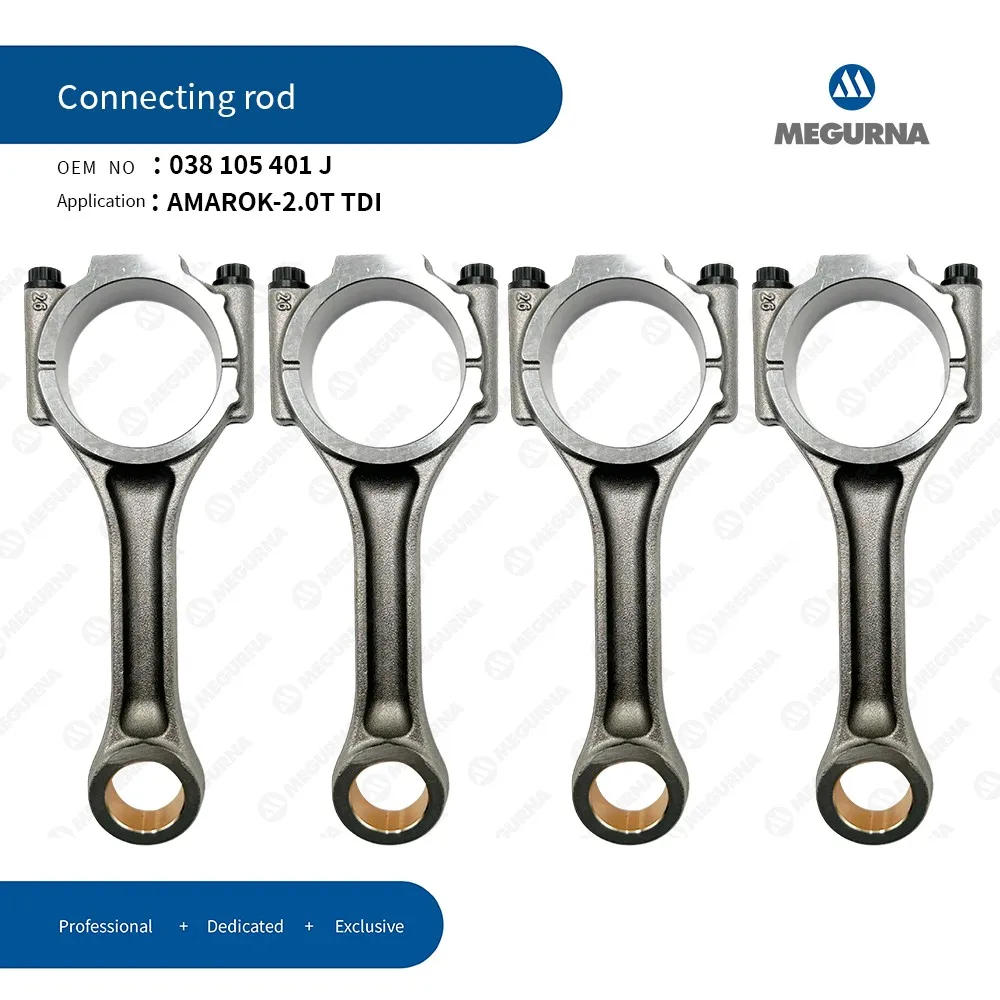 High Quality EA189 Engine 4Pcs connecting rod Fit 2.0T diesel for AUDI A1 A3 A4 A5 A6 Q3 Q5 VW Amarok beetle golf jetta Passat