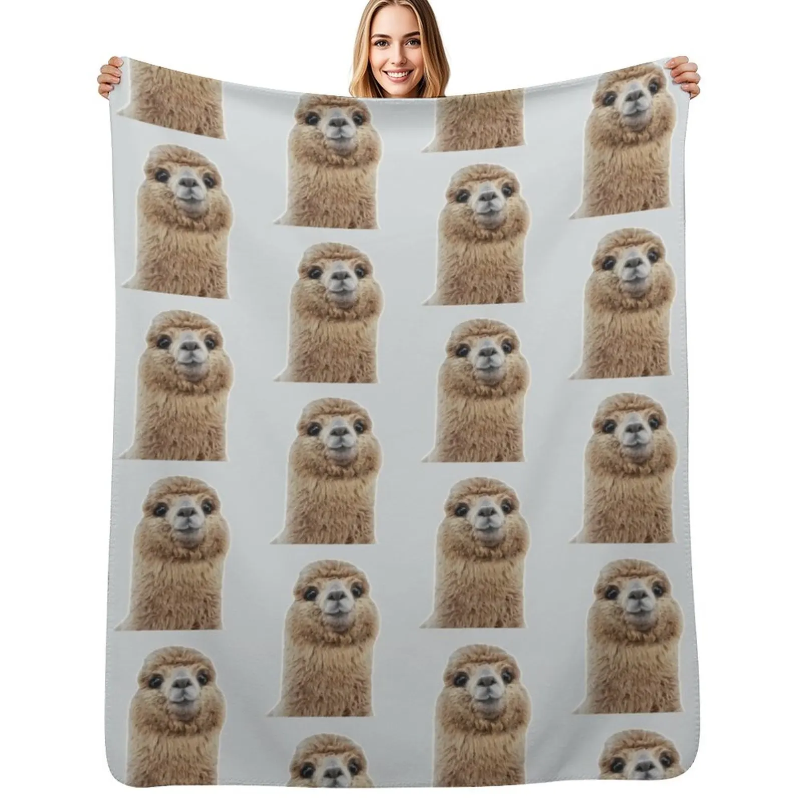 

Llamas or Alpacas Throw Blanket Fashion Sofas Beautifuls Comforter Blanket