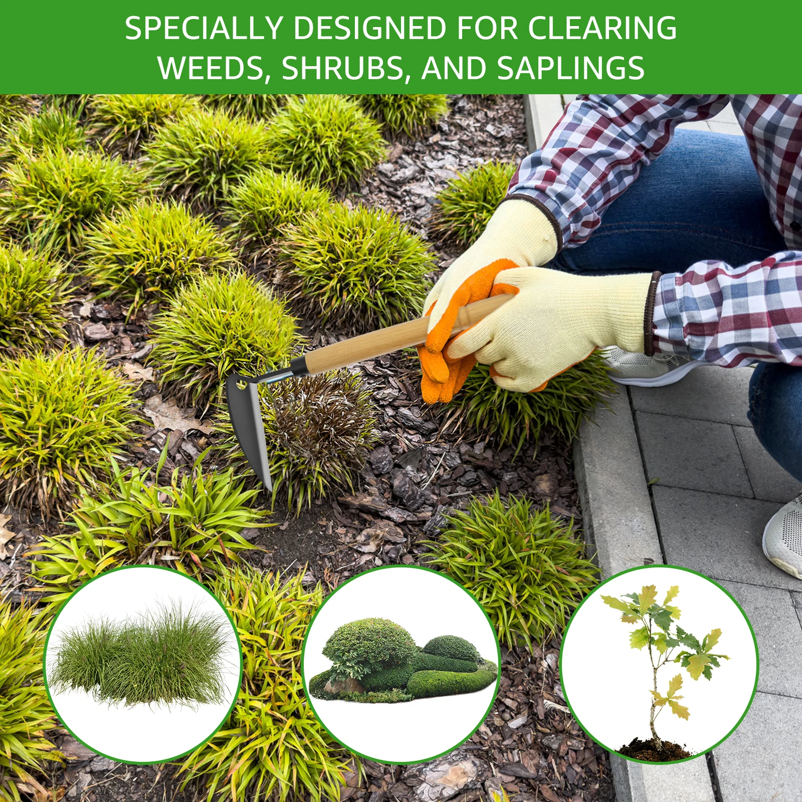 Japon çim çapası bahçe aletler - Gardening Hand Tools Japanese incelemesi ve fiyatı