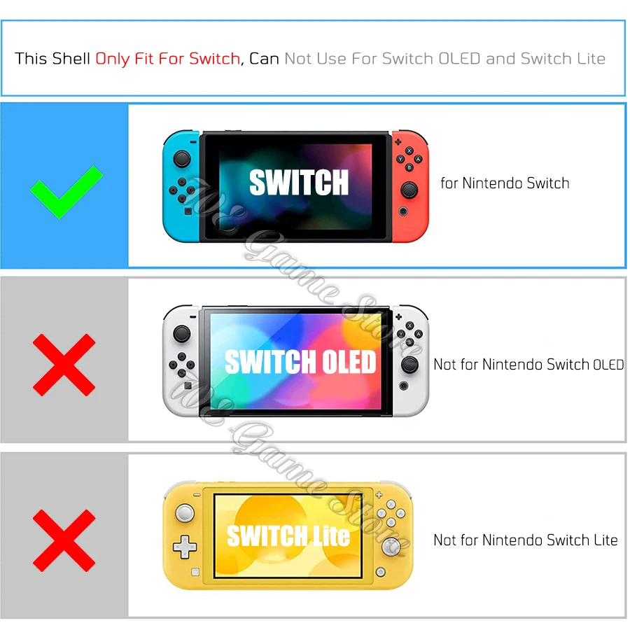 لطيف لينة أنيمي موضوع واقية الحال بالنسبة نينتندو سويتش وحدة التحكم و Joy-con شل الجلد نينتندو سويتش اكسسوارات 4 Joycon الغلاف