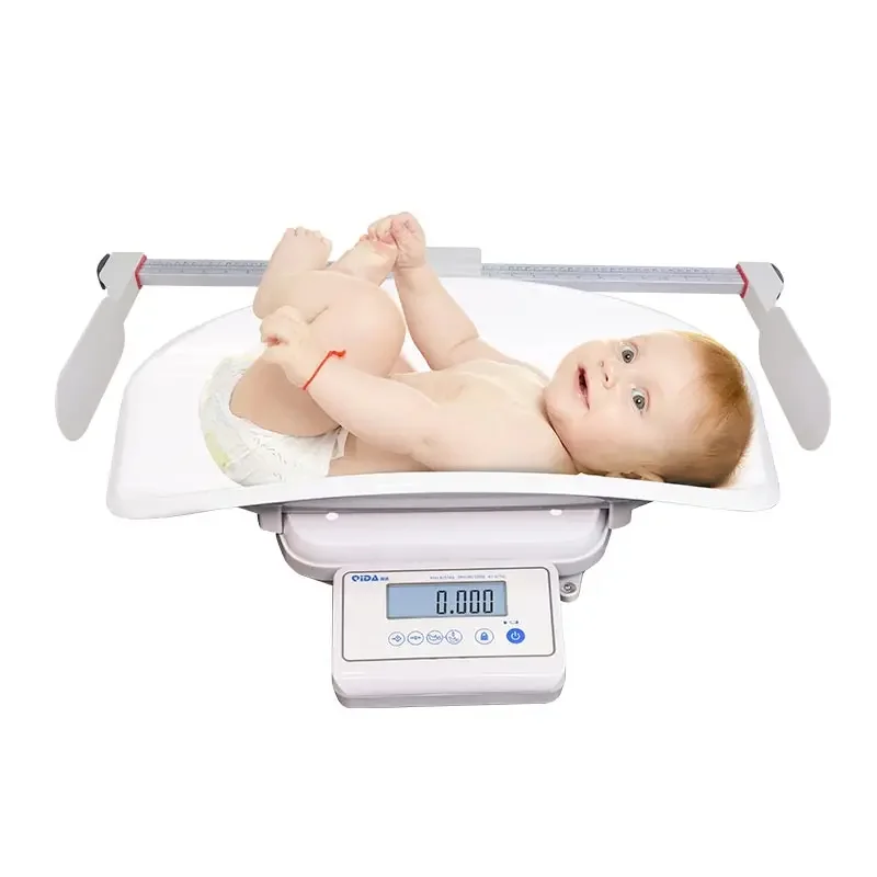 Household 20kg intelligent baby scale with height measuring rod