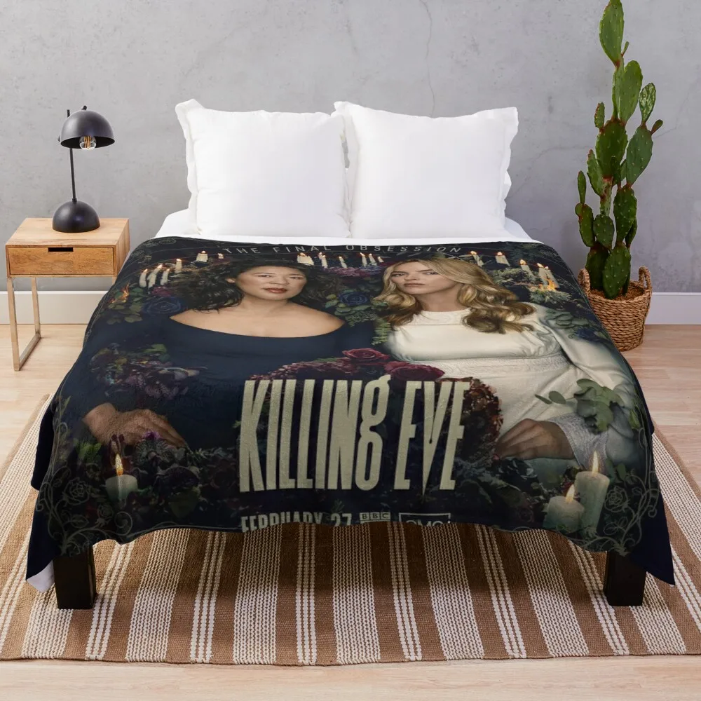 

Killing Eve S4 #3 Throw Blanket Brand Blankets Designer Blankets 3D Blanket