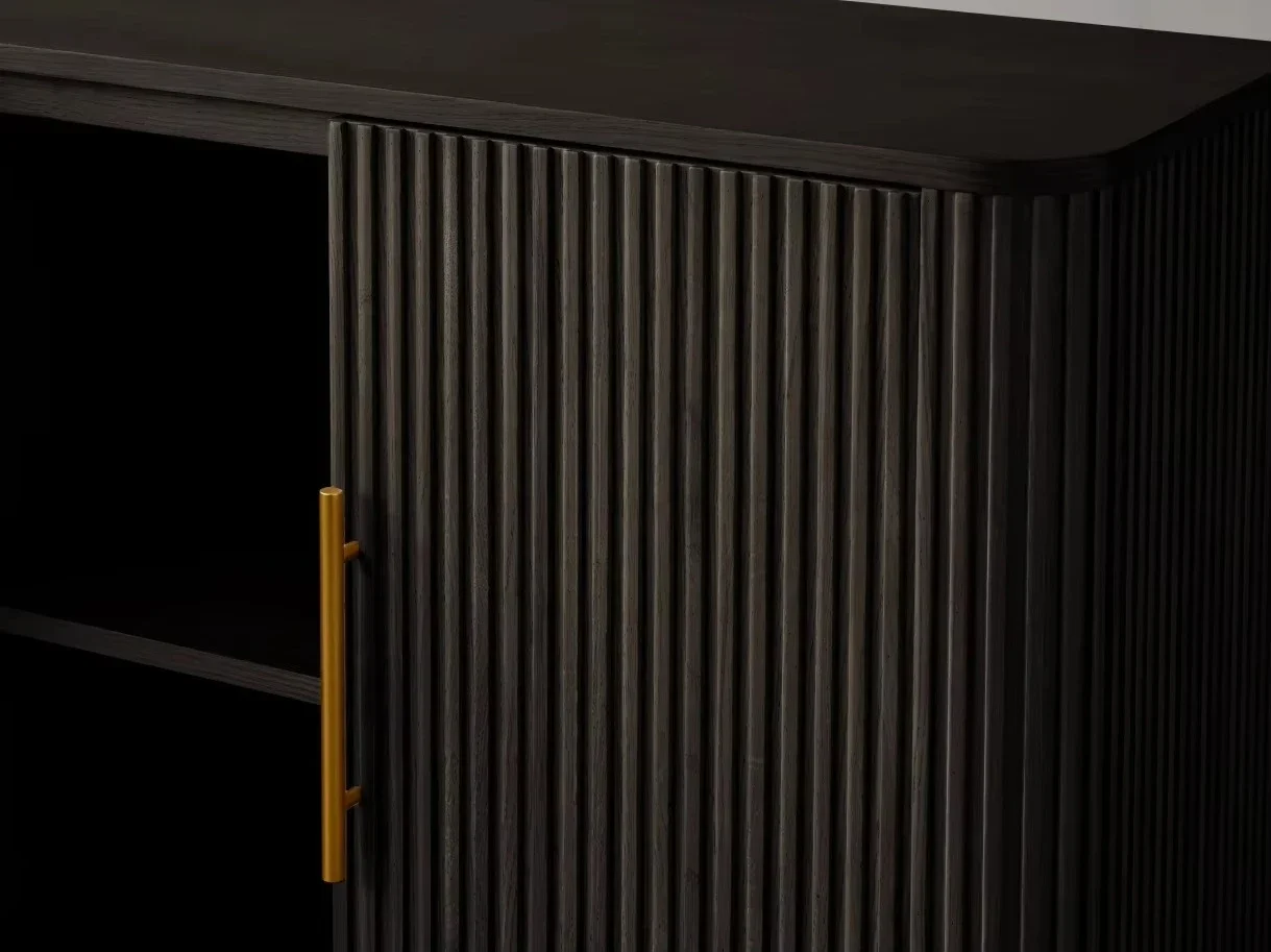 Luxury style solid wood sideboard, home dresser, hall farm living room furniture