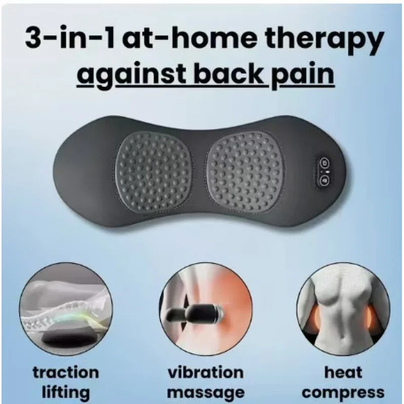 LumbarPillow Bed Pillow Sleeping Pillow Specialized Lumbar Support Pillow Lower Back Support Lumbar CushionLumbar Massage Heated