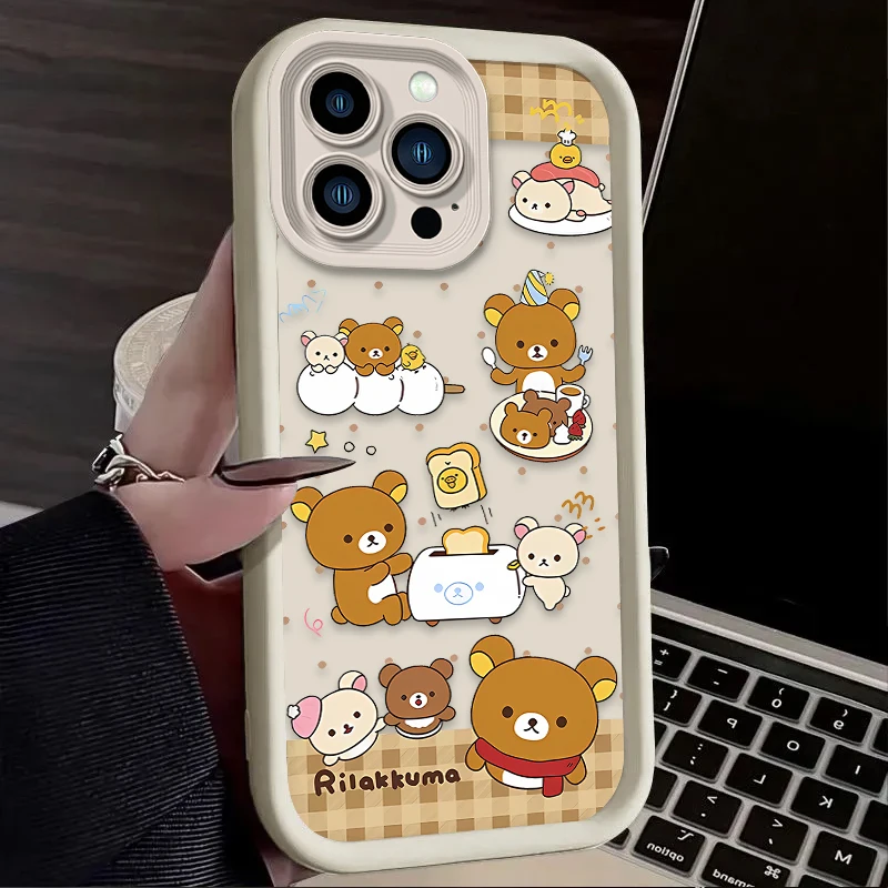 حافظة لهاتف آيفون 16E 16 15 14 13 12 11 Pro Max X XS X S Max XR SE 2020 SE4 7 8 غطاء خلفي مقاوم للصدمات