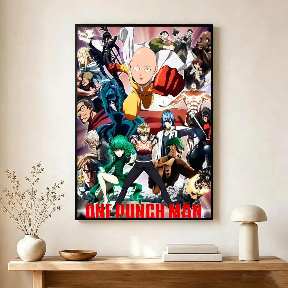 hilarious anime O-One-Punch Man Poster Modern Home Decoration Interior Design & Contemporary Wall Art Collection