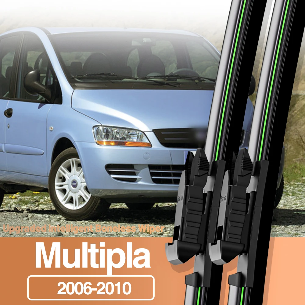 

2pcs For Fiat Multipla 2006-2010 Front Windshield Wiper Blades Windscreen Window Accessories 2007 2008 2009