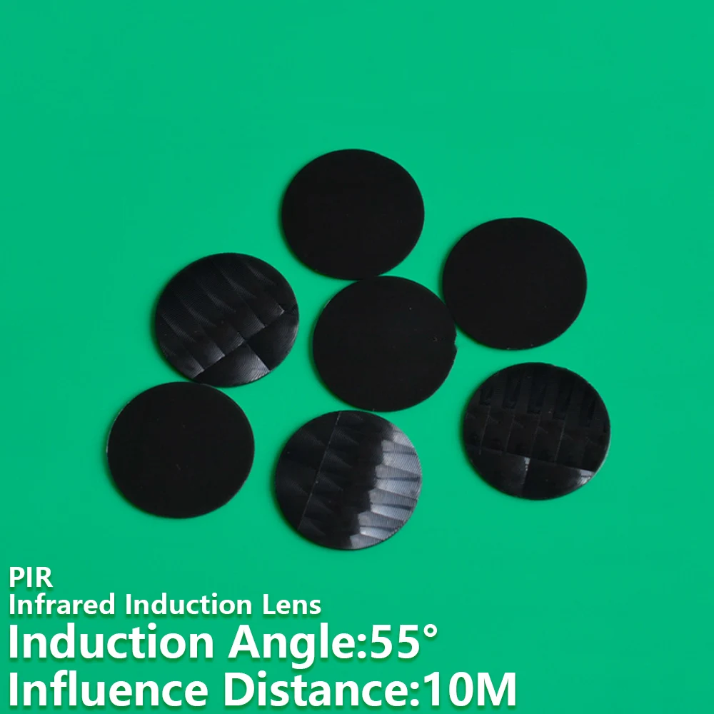 Fresnel Lens Infrarood Inductie 40 ° Inductie Hoek 14M Afstand Pir Lens Hoge Gevoeligheid Infrarood Sensing Van Menselijk Lichaam