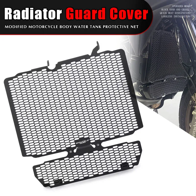 Motorcycle Radiator Grille Guard Cover For MV Agusta Brutale 800 Turismo Veloce 800 TV800 For Italjet Dragster 800/800RR